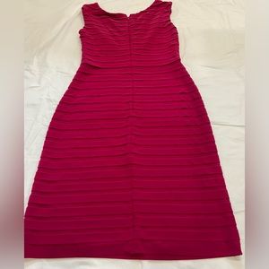 Adrianna Papell Fuschia Cocktail Dress Size 10